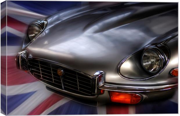  E Type Canvas Print by Nathan Wright