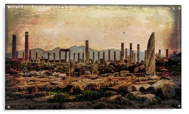  Roman Ruins Acrylic by Lynn Bolt
