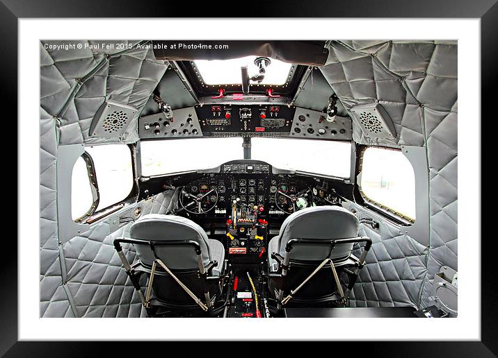 dc3 Framed Mounted Print by Paul Fell
