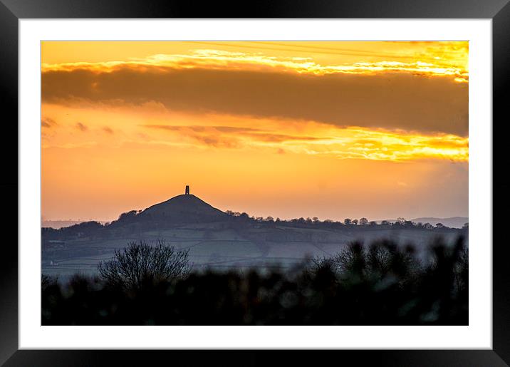  Glastonbury Framed Mounted Print by keith sutton
