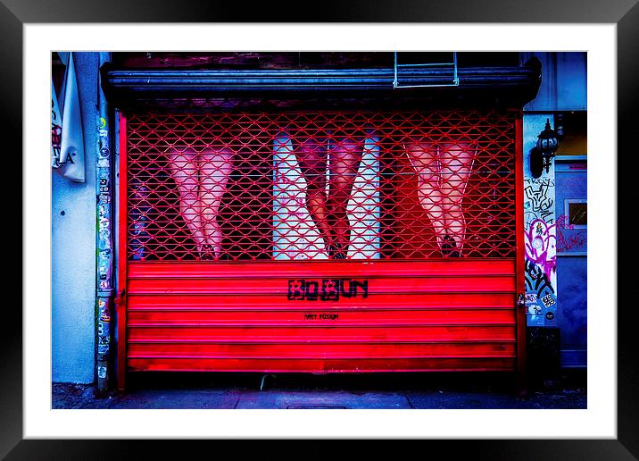 Bo Bun Viet Fusion Joint in SOHO, New York City Framed Mounted Print by Chris Lord