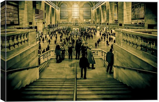 Grand Central Terminal Canvas Print by Chris Lord