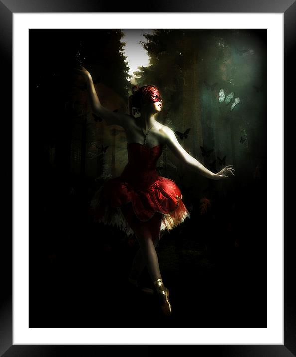  Midnight Dancer Framed Mounted Print by Kim Slater