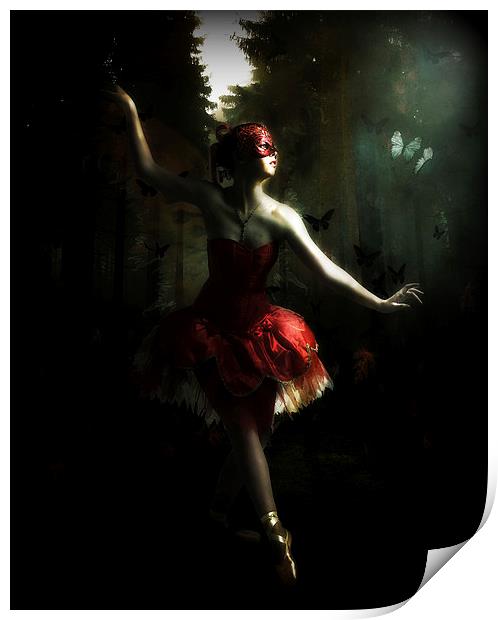  Midnight Dancer Print by Kim Slater