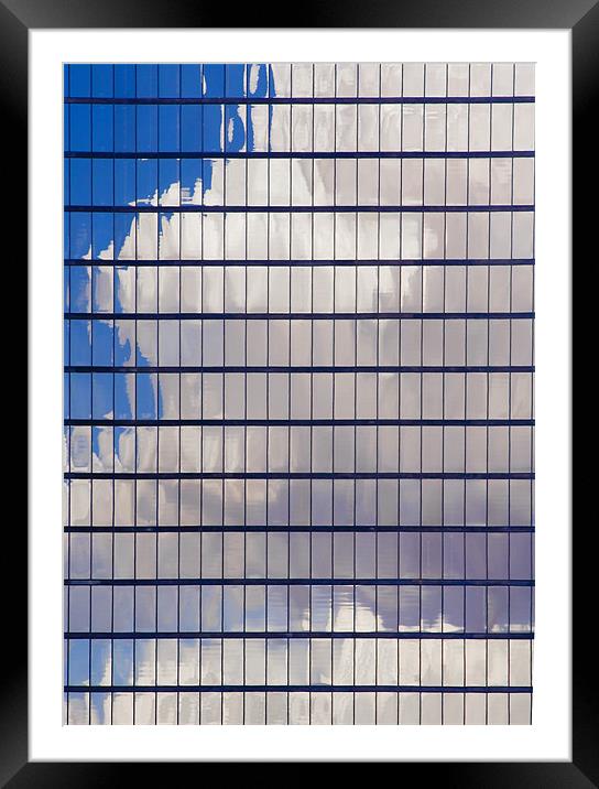 Cloud Impressions Framed Mounted Print by Mike Dawson