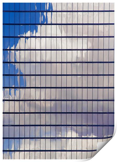 Cloud Impressions Print by Mike Dawson