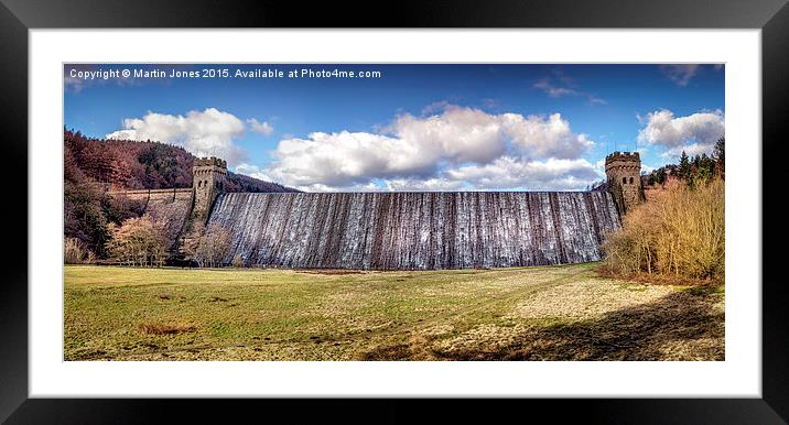  Mighty Wall Across the Upper Derwent Valley Framed Mounted Print by K7 Photography