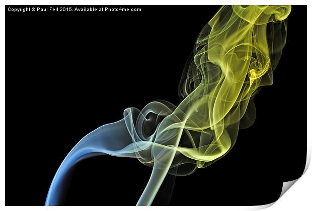 smoke Print by Paul Fell