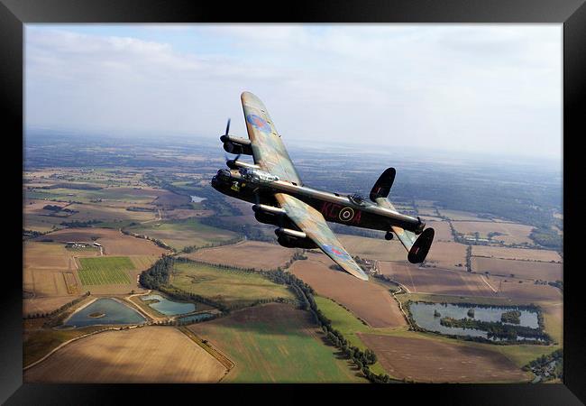 Lincolnshire Bomber  Framed Print by J Biggadike