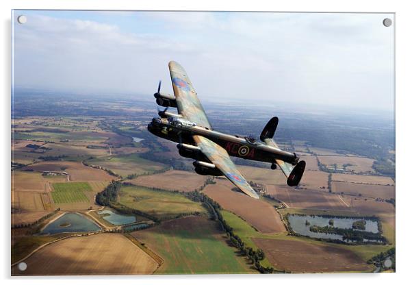 Lincolnshire Bomber  Acrylic by J Biggadike