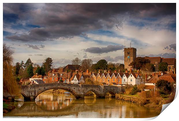  Aylesford Print by Phil Clements