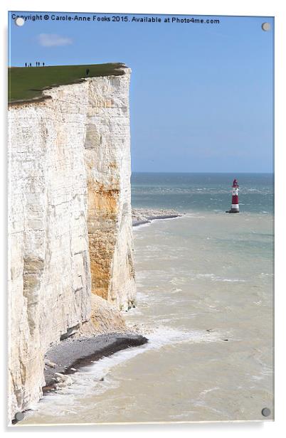   Seven Sisters From The Top Of The Cliffs Acrylic by Carole-Anne Fooks