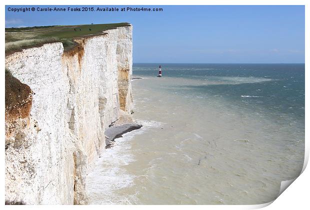   Seven Sisters From The Top Of The Cliffs Print by Carole-Anne Fooks