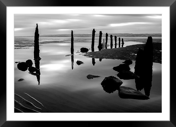  After the Ebb Framed Mounted Print by Jim Moody