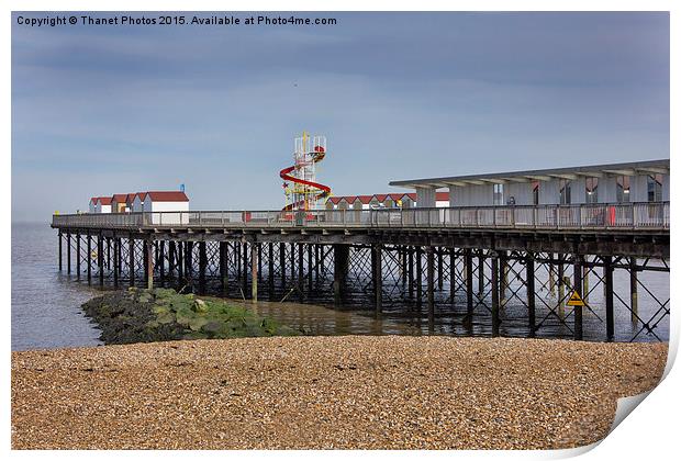  Herne bay pier  Print by Thanet Photos