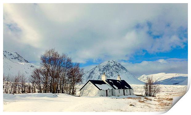  glencoe LANDSCAPE  Print by dale rys (LP)