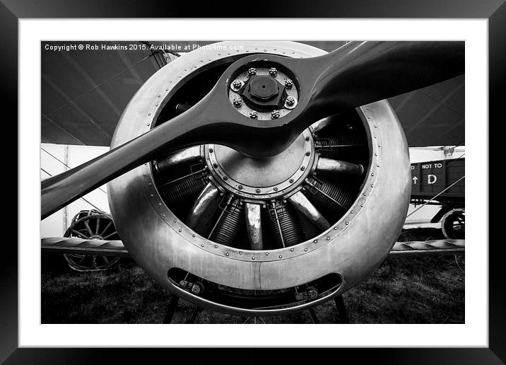  Sopwith Pup Framed Mounted Print by Rob Hawkins