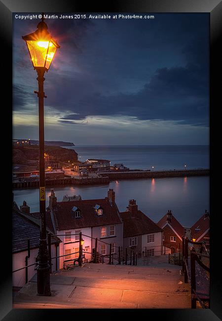  The 199 Steps of Whitby Framed Print by K7 Photography