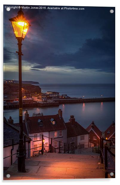  The 199 Steps of Whitby Acrylic by K7 Photography