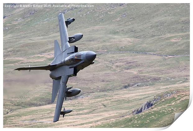 Incoming Tornado Print by Martin Billard