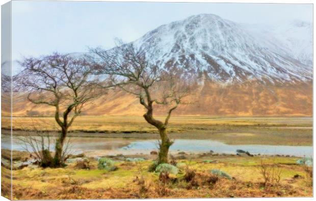  loch etive Canvas Print by dale rys (LP)