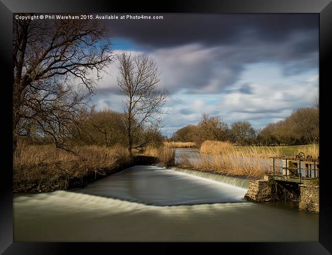 The Mill Pond Framed Print by Phil Wareham