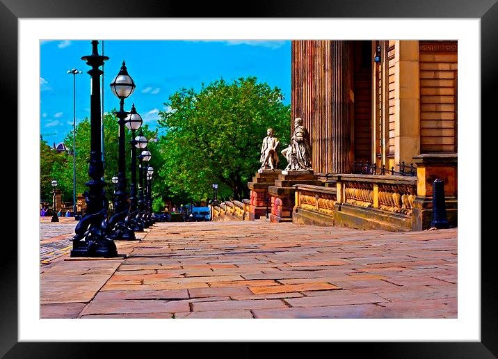  William Brown St Liverpool Framed Mounted Print by ken biggs