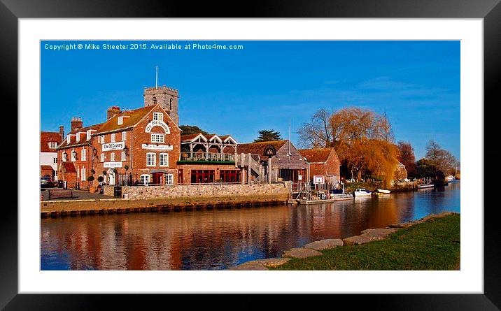  The Old Granary Framed Mounted Print by Mike Streeter