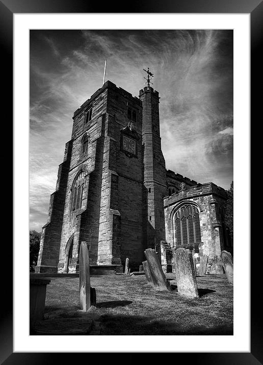 St Dunstan's Church Cranbrook Kent Framed Mounted Print by pristine_ images