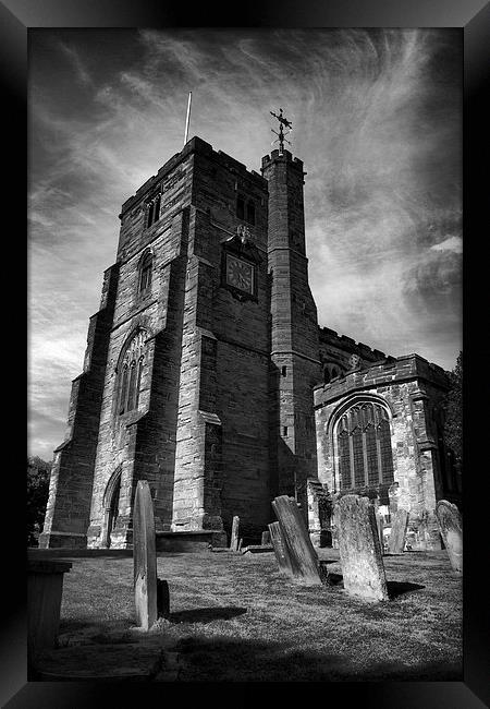 St Dunstan's Church Cranbrook Kent Framed Print by pristine_ images