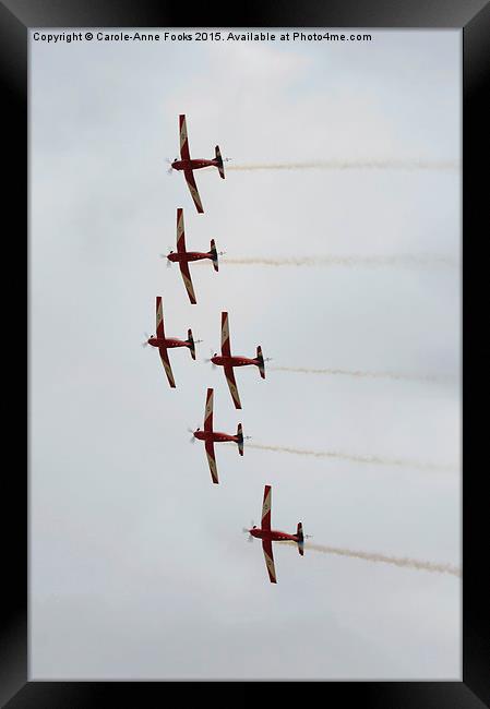  The Roulettes  Framed Print by Carole-Anne Fooks