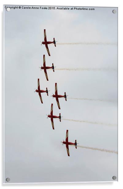  The Roulettes  Acrylic by Carole-Anne Fooks