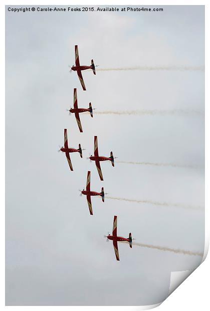  The Roulettes  Print by Carole-Anne Fooks