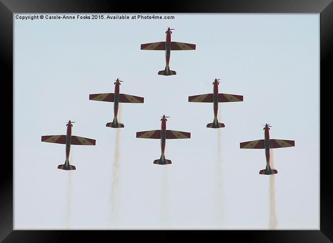   The Roulettes  Framed Print by Carole-Anne Fooks
