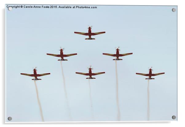    The Roulettes  Acrylic by Carole-Anne Fooks