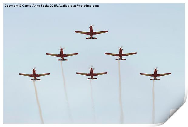    The Roulettes  Print by Carole-Anne Fooks