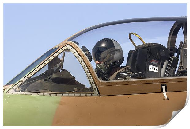 IDF Skyhawk jet Print by PhotoStock Israel