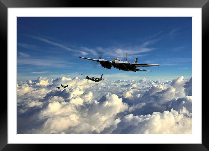 Mosquito Force  Framed Mounted Print by J Biggadike