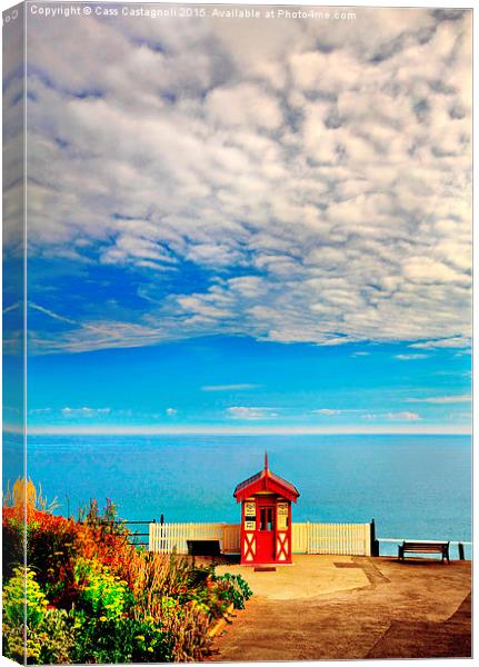 Nothing but Blue Skies Canvas Print by Cass Castagnoli