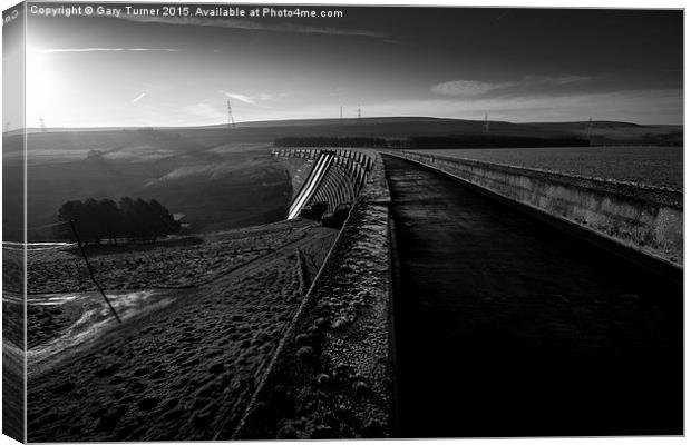 Baitings Dam Canvas Print by Gary Turner