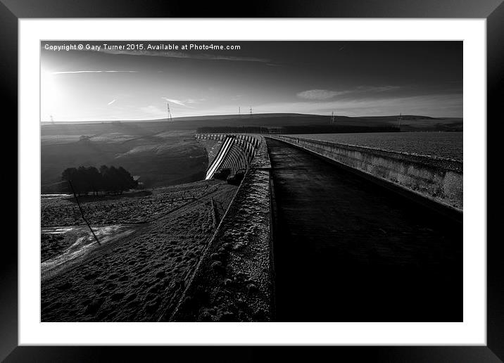 Baitings Dam Framed Mounted Print by Gary Turner