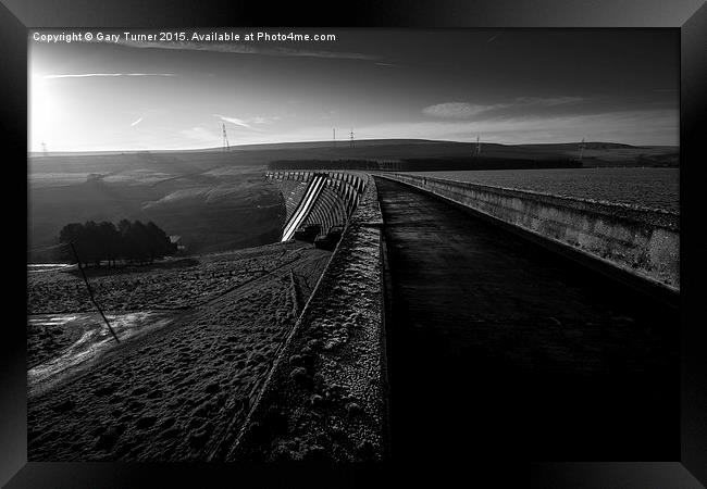 Baitings Dam Framed Print by Gary Turner