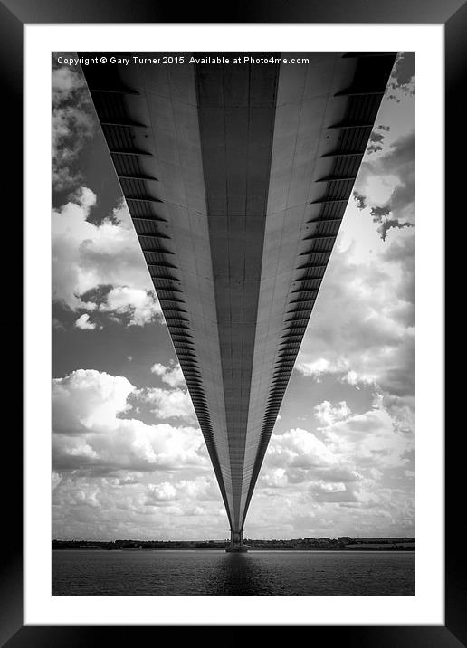 Under The Humber Framed Mounted Print by Gary Turner
