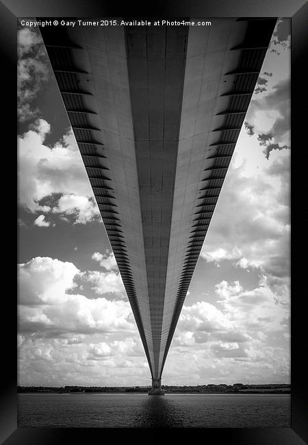 Under The Humber Framed Print by Gary Turner