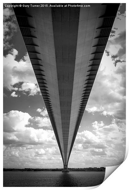 Under The Humber Print by Gary Turner