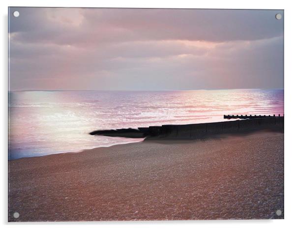  Serenity on the beach  Acrylic by sylvia scotting
