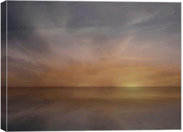  Edge of the world Canvas Print by sylvia scotting