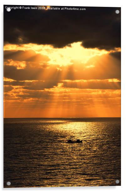  Sunrise in Gran Canaria Acrylic by Frank Irwin