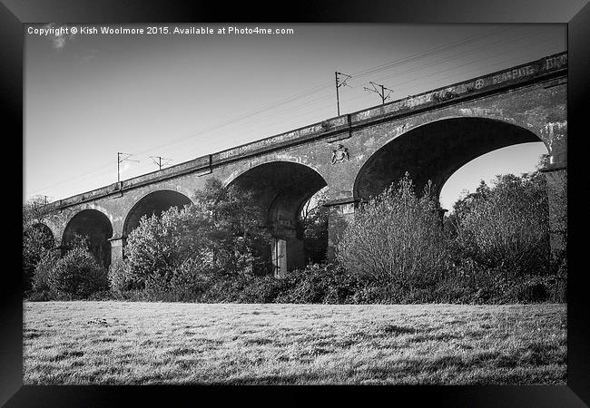 Viaduct No3 Framed Print by Kish Woolmore