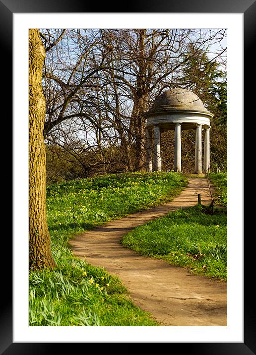 A Folly in Kew Framed Mounted Print by David French